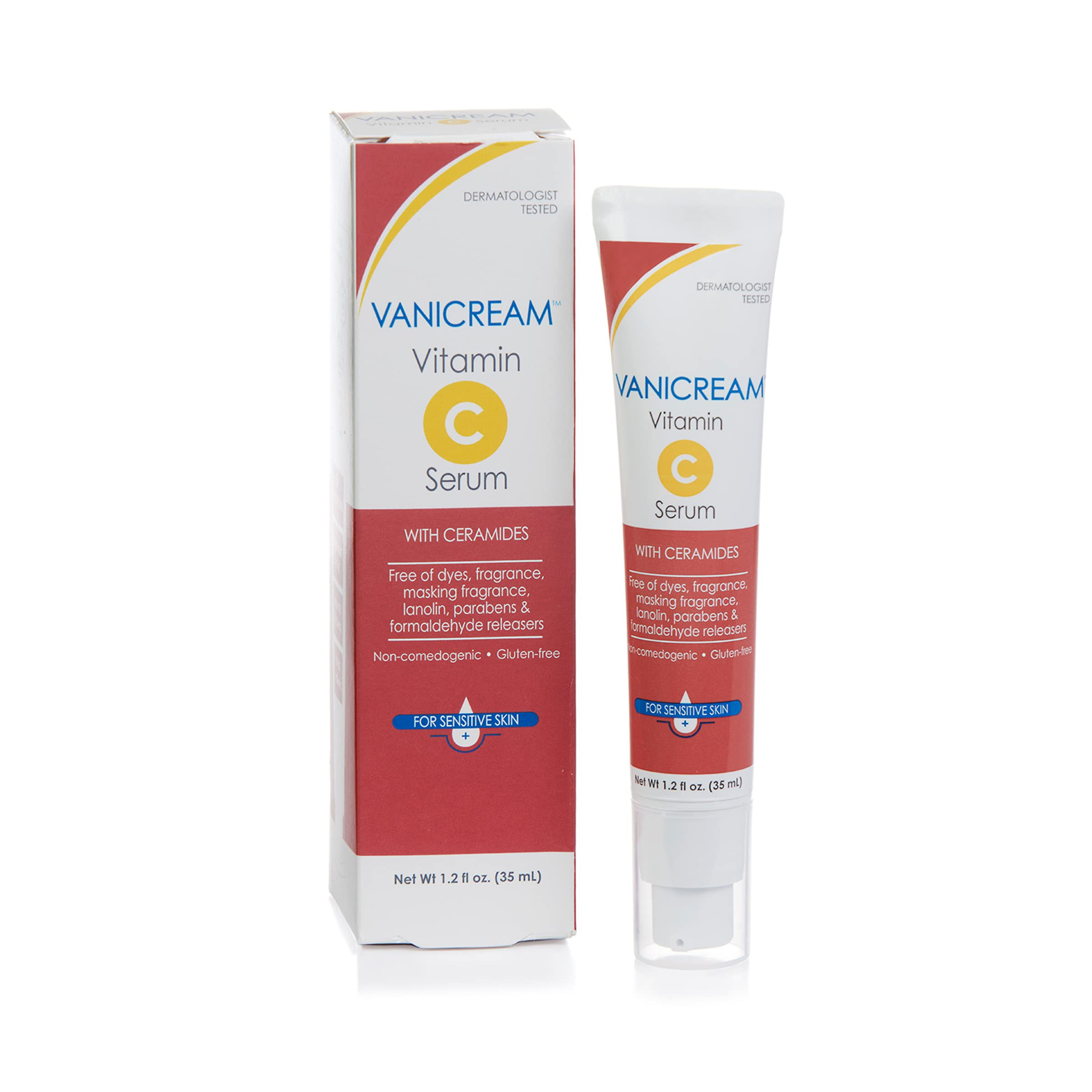 Vanicream Vitamin C Serum - Free of Dyes, Fragrance, Masking Fragrance, Lanolin, Parabens & Forma... | Amazon (US)