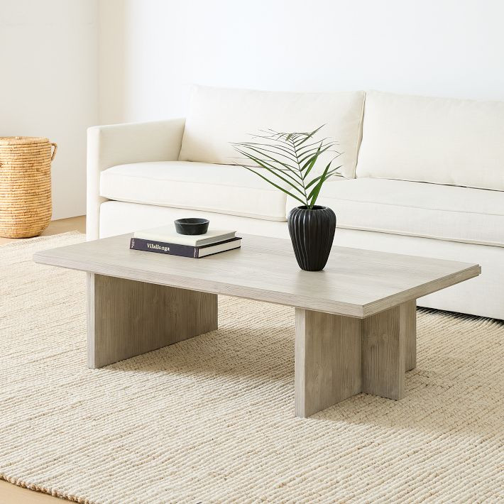 Santa Rosa Rectangle Coffee Table (44"–54") | West Elm (US)