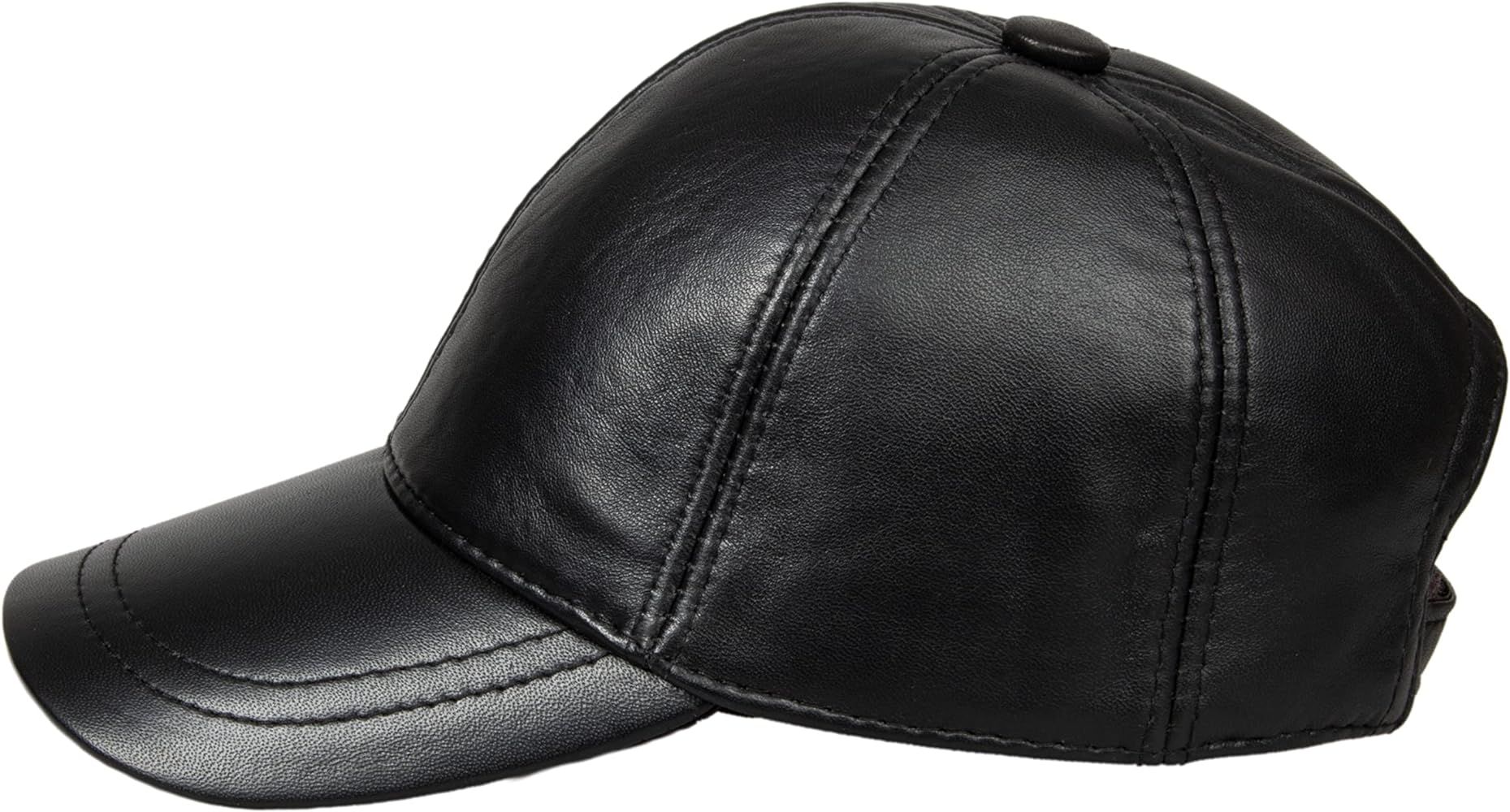 Genuine Leather Unisex Baseball Cap | Amazon (US)