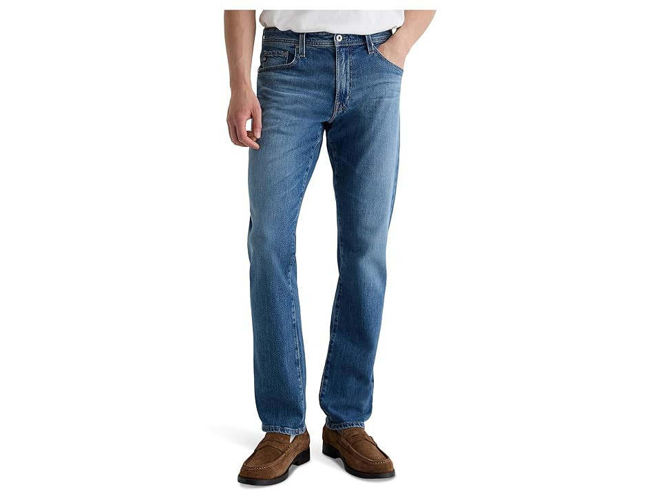 AG Jeans Graduate Tailored Leg Jeans In Ashfield Men's Jeans Ashfield : 30 34, Cotton/Denim/Elastane | Zappos