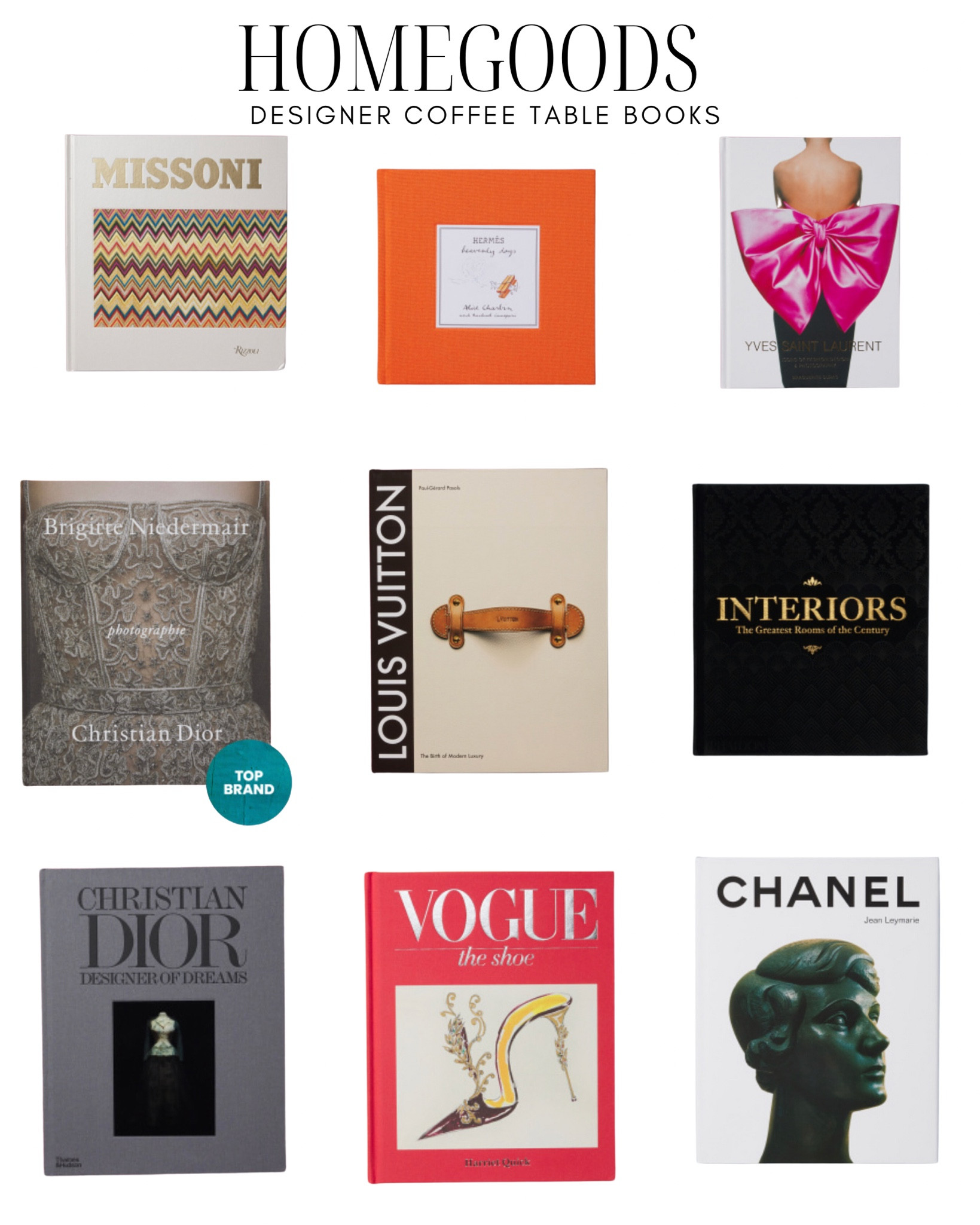 HomeGoods Designer Coffee Table Books 

#LTKFind #LTKhome #LTKBacktoSchool