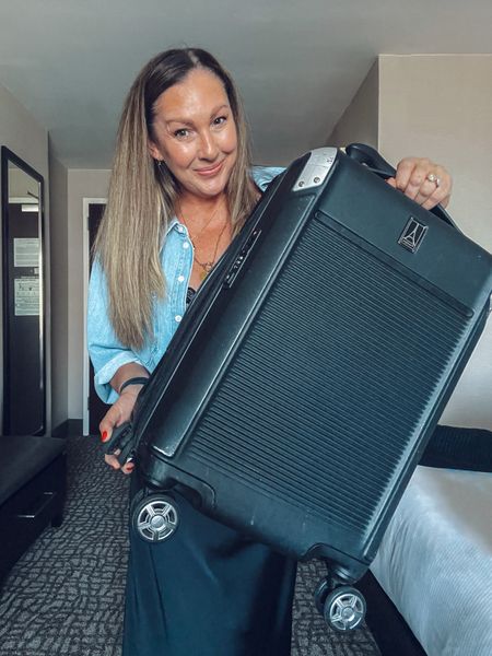 ON SALE. My exact suitcase that I use for work and play! Travel pro. Carry on. Hardside case. Suitcase. 

#LTKsalealert #LTKtravel