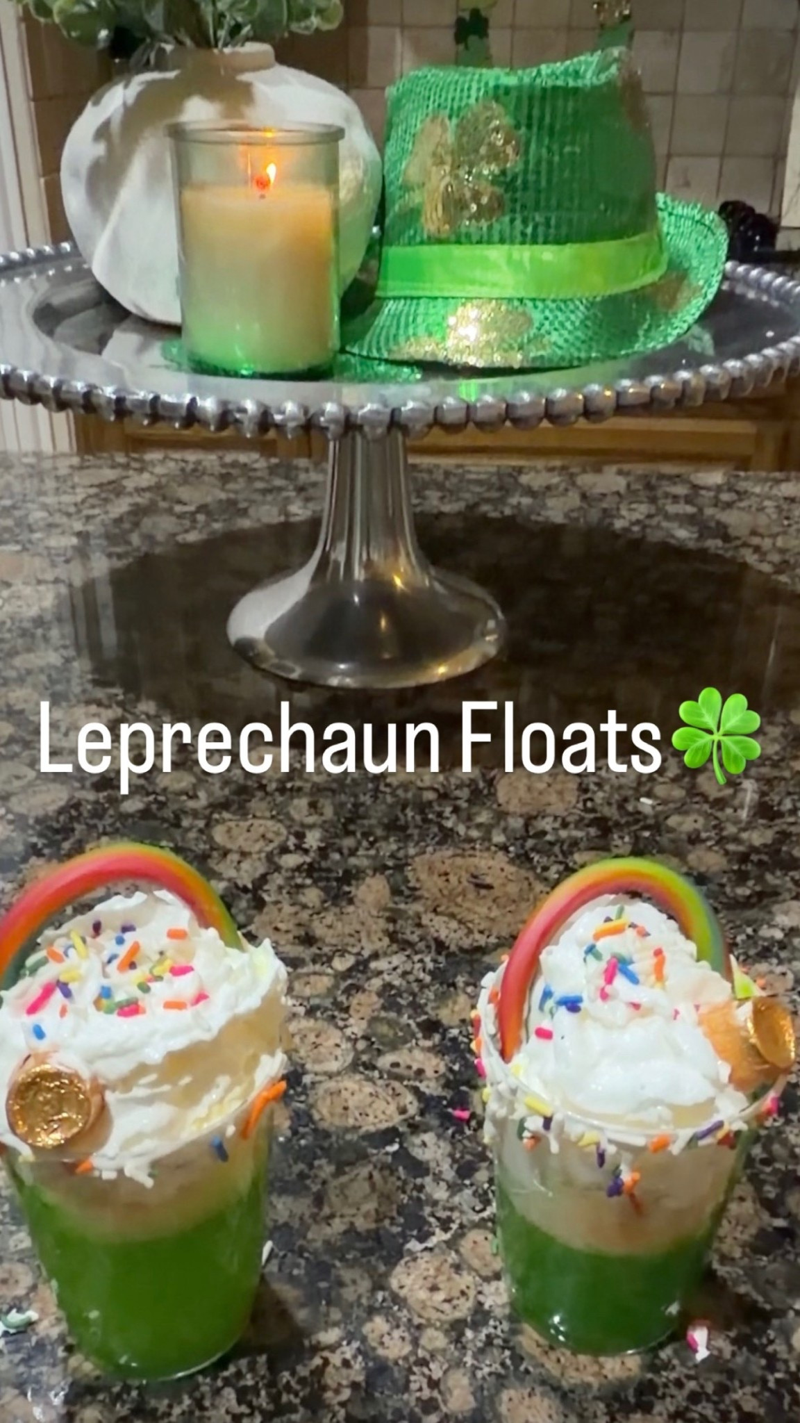 Lucky girl energy 🍀✨
These leprechaun floats are the moment—sweet, fizzy, and the cutest little treat for hosting, mom life, or a festive girls’ night 💚🥤
Everything is linked so you can recreate this magic at home (trust me…they go FAST 🤭)
#ltkhome #ltkseasonal #stpatricksdaydecor #hostesswiththemostess #festivefinds

#LTKmomlife #LTKSeasonal #LTKKids