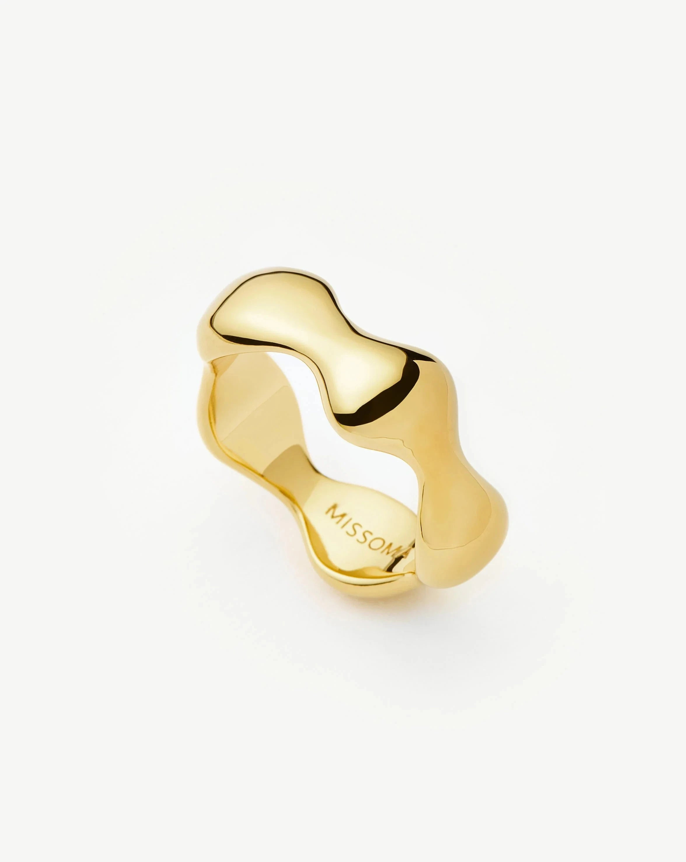 Eny Puffy Stacking Ring | Missoma UK | Missoma UK