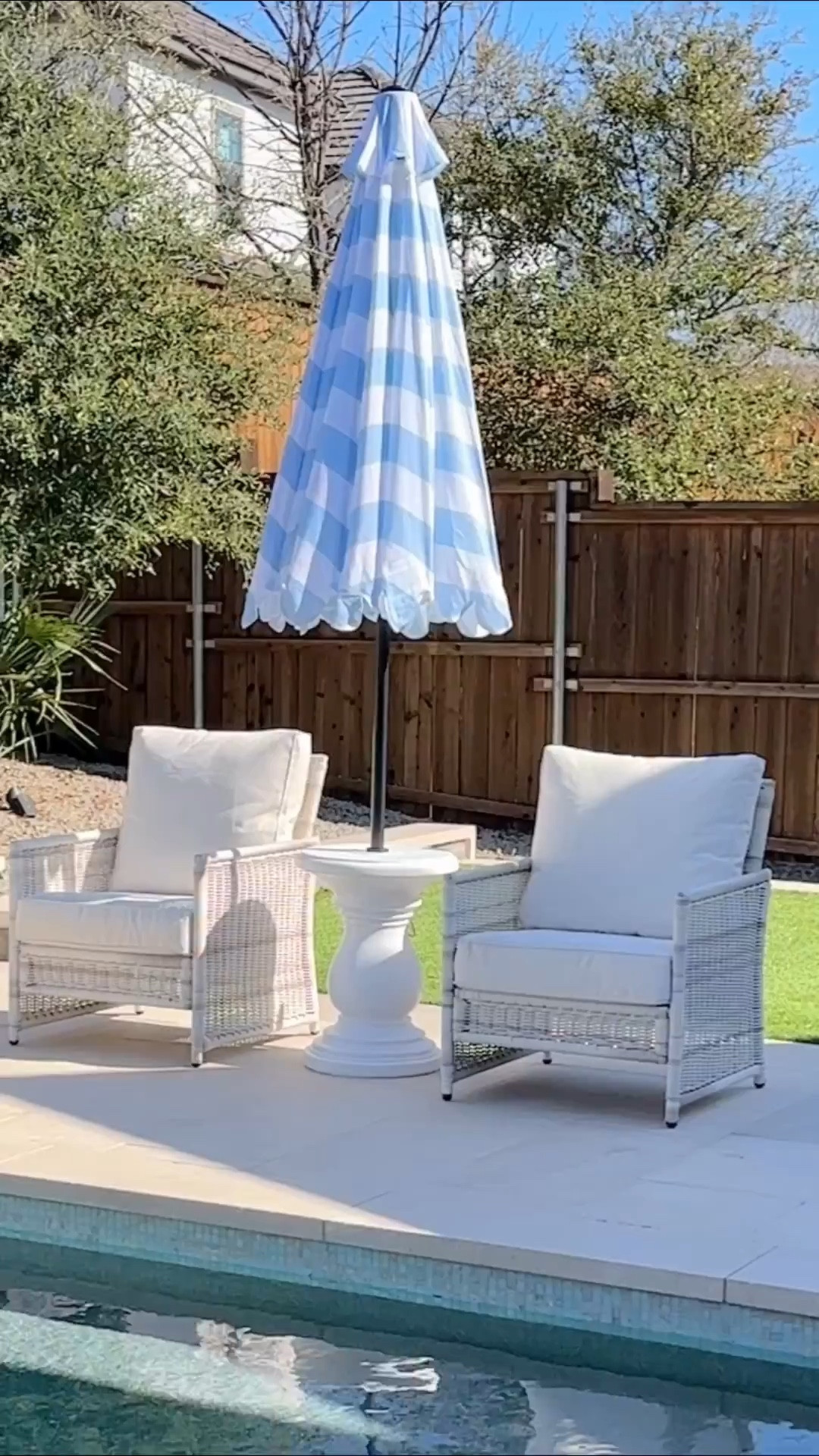 Look for less outdoor wicker chairs - Serena and Lily vibes! ✨ affordable patio furniture 

#LTKHome #LTKSaleAlert