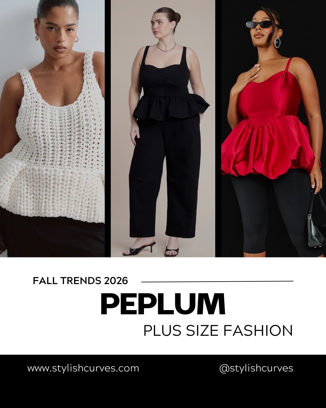 Fall fashion trends 2026. Here’s the peplum trend in plus sizes

#LTKPlusSize #LTKMidsize #LTKOver40