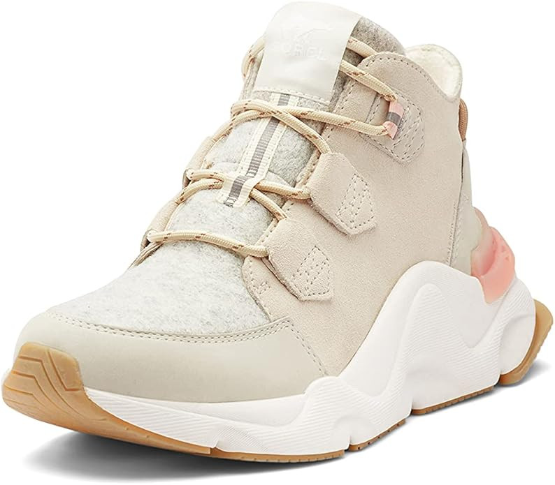 Sorel Women's Kinetic Rngd Caribou Boot — Waterproof Leather Winter Boots | Amazon (US)