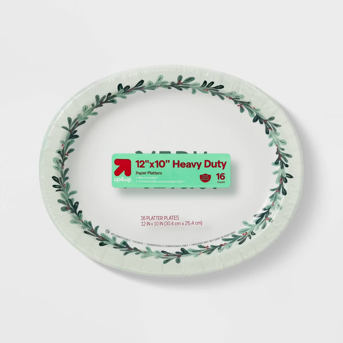 Holiday Disposable Platter - Very Merry - 16ct - up&up™ | Target