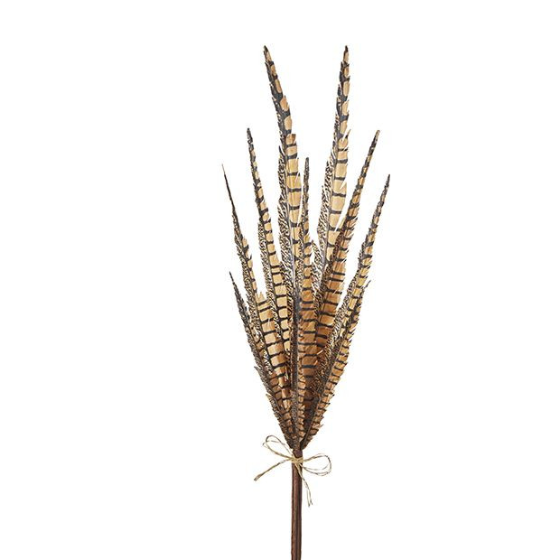 Faux Pheasant Feather Spray Set of 3 | Antique Farm House