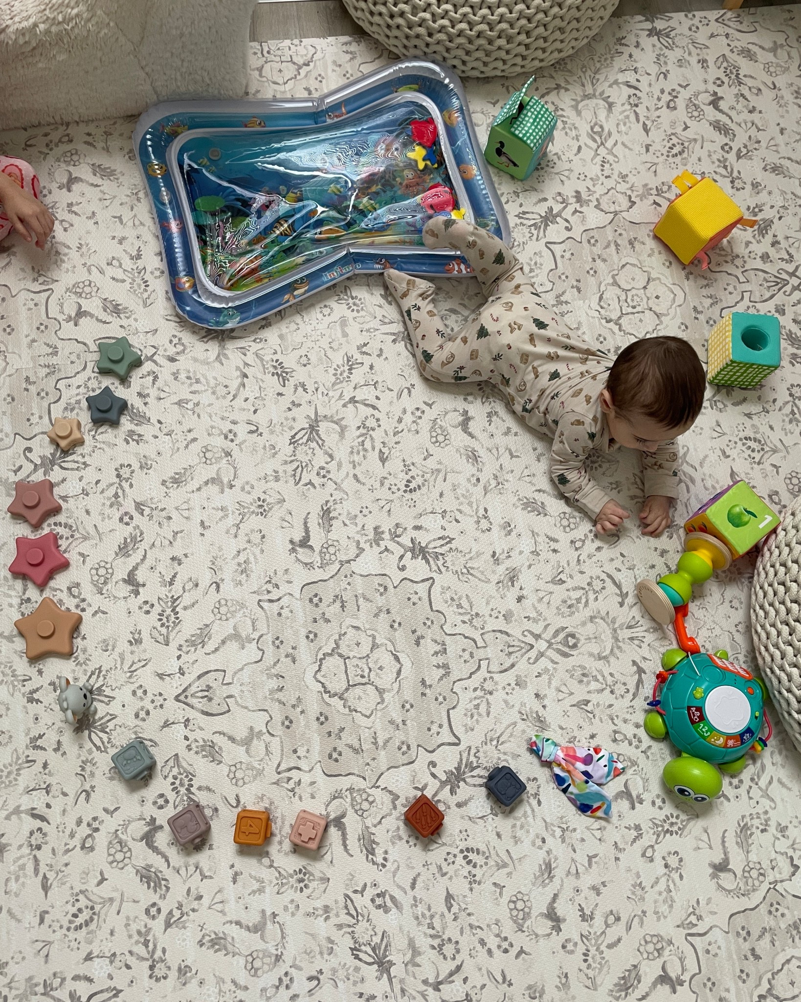 Baby’s favorite toys 
6 months 
Tummy time 
Play mat


#LTKHome #LTKBaby