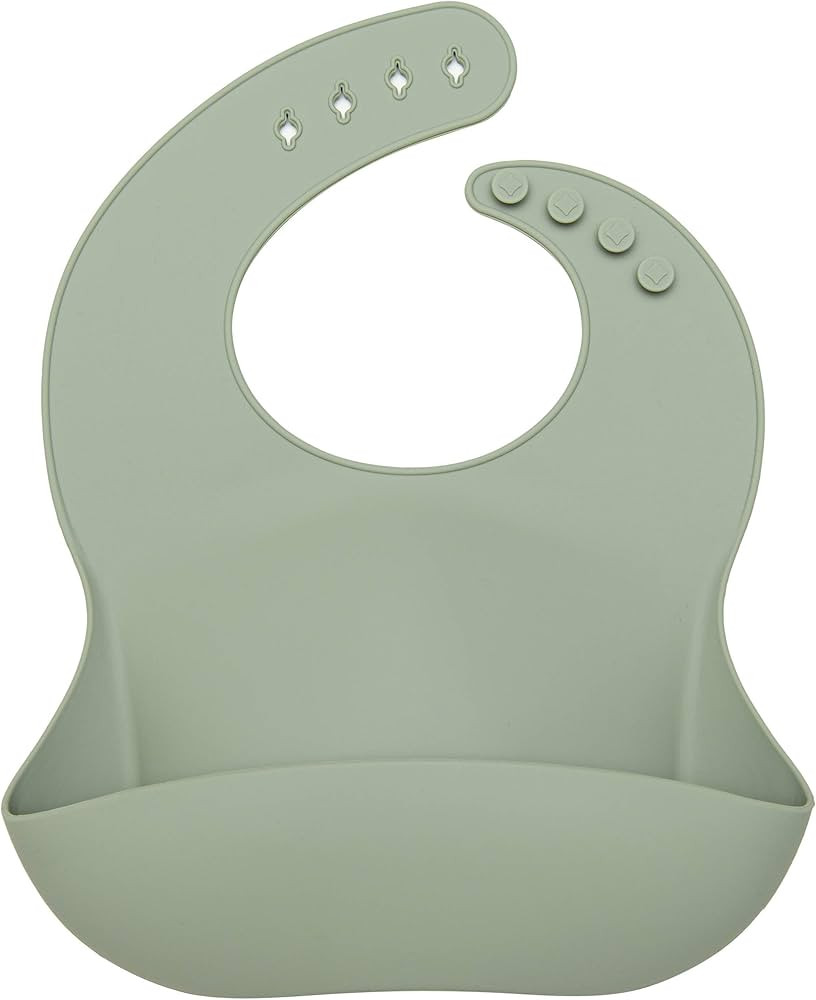 Loulou Lollipop Soft, Waterproof Silicone Feeding Bib | Amazon (US)