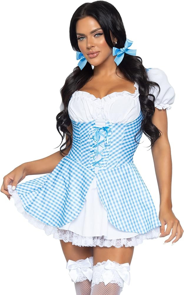 Leg Avenue Women's Gingham Dress Halloween Costume | Amazon (US)
