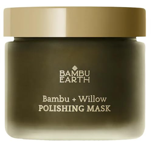 BAMBU EARTH Bambu + Willow Polishing Face Mask - Triple-Action Exfoliating Mask to Lift Buildup and Reveal Smooth Texture - Skincare to Refine Pores and Promotes Radiant Skin - .18 oz net wt. | Amazon (US)