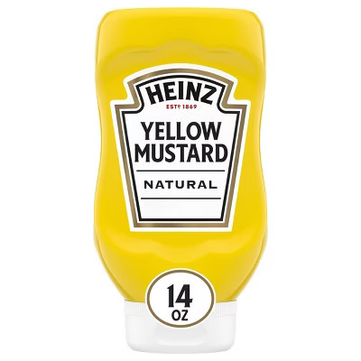 Heinz Yellow Mustard - 14oz | Target