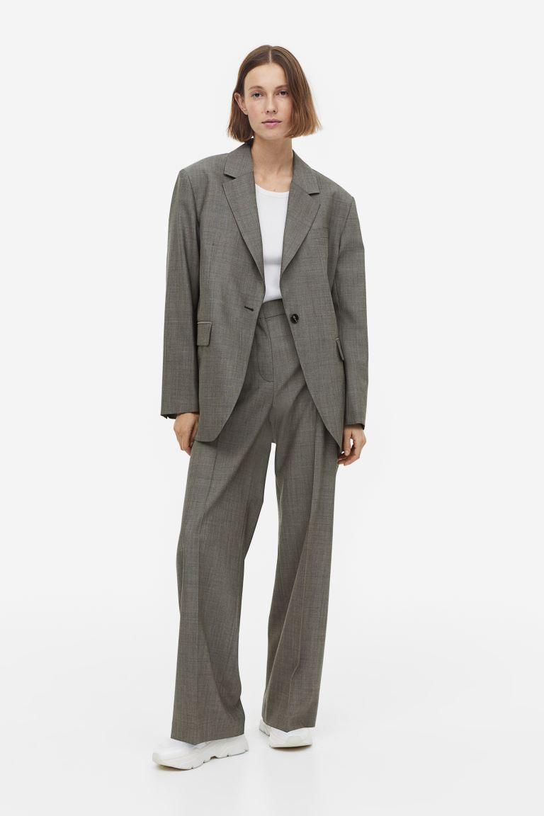 Elegante Hose aus Wolle | H&M (DE, AT, CH, NL, FI)