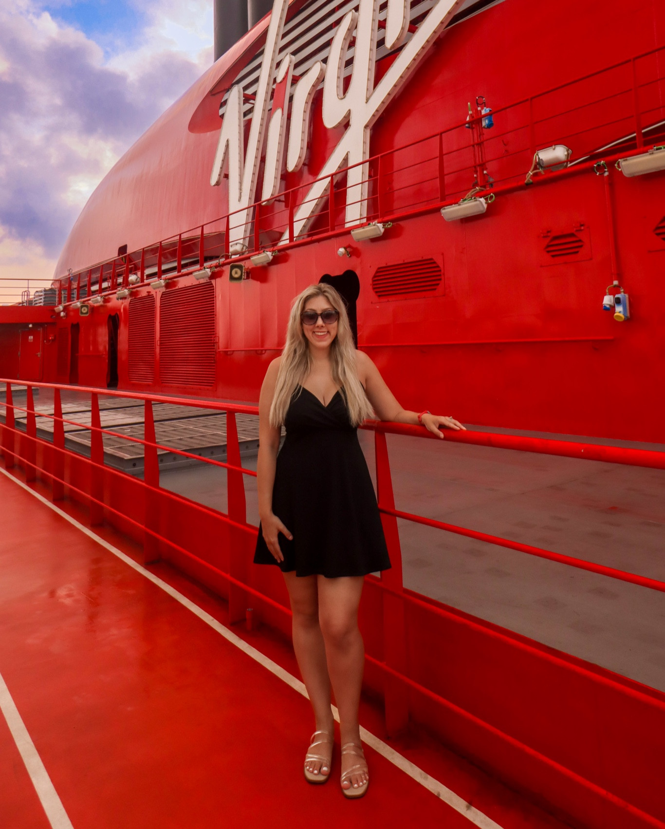 Cute & flowy black dress with comfortable nude sandals 

#LTKFind #LTKshoecrush #LTKunder50
