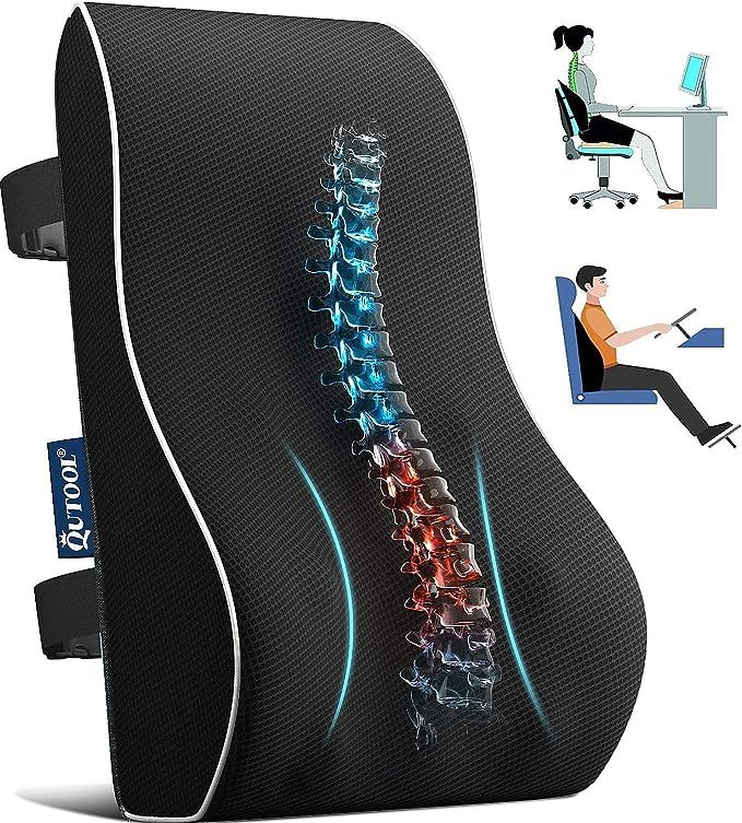 Lumbar Support Pillow for Office Chair Back Support Pillow for Car, Computer, Gaming Chair, Recli... | Amazon (US)