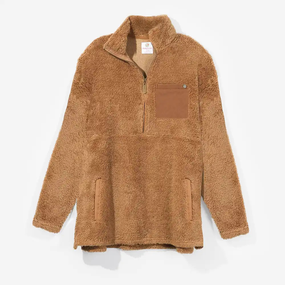 Monogrammed Sherpa Pullover Tunic | Marleylilly