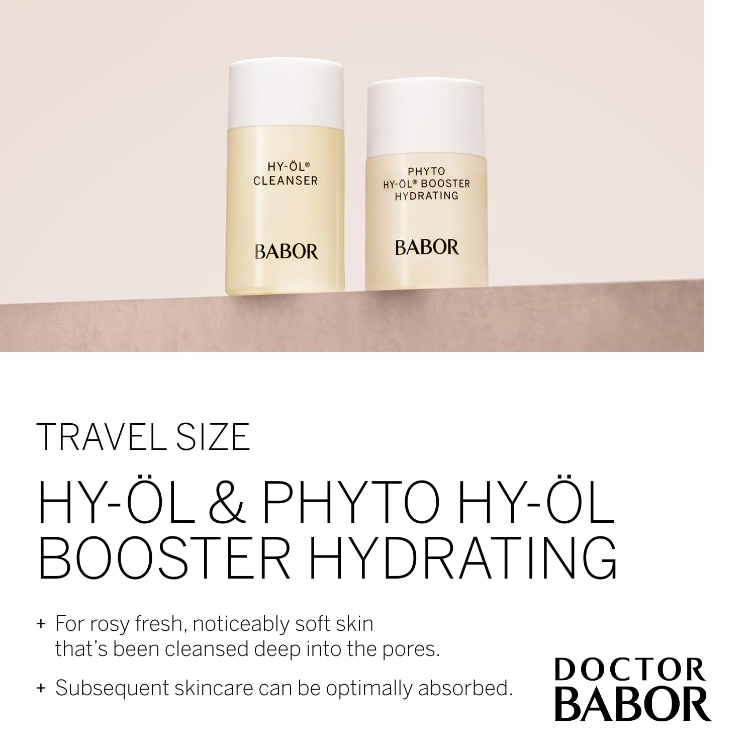 BABOR HY-OL & Phyto HY-OL Booster Hydrating Travel Size Skincare Kit, Cleansing Oil and Hydrating... | Amazon (US)
