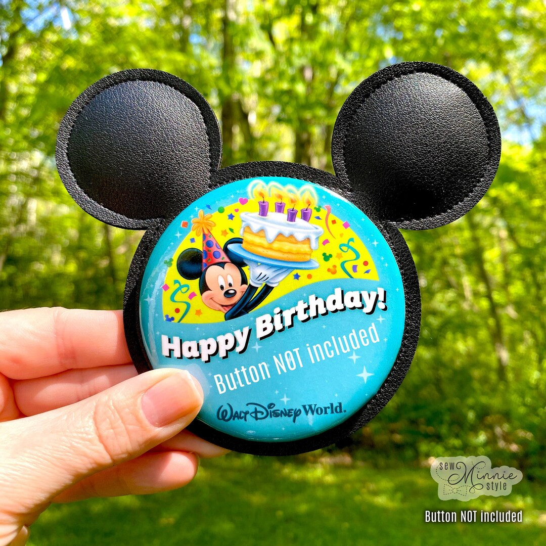 Button Accessory - Black Faux Leather | Etsy (US)