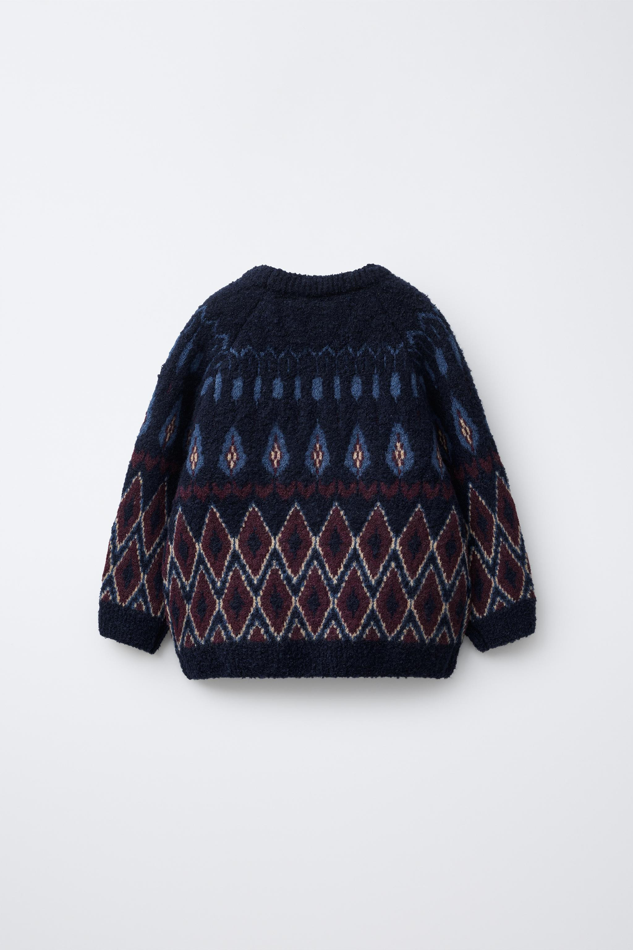 JACQUARD KNIT SWEATER | Zara US