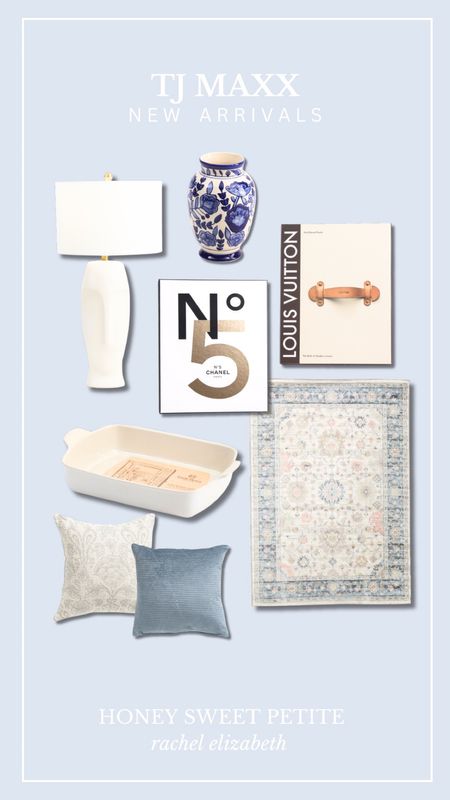 New home decor 

Grand millennial 
White lamp 
Blue pillow 
Chanel 
Louis Vuitton 
Decor books 
Home design 

#LTKstyletip #LTKMostLoved #LTKhome