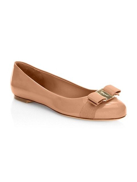 Varina Patent Leather Ballet Flats | Saks Fifth Avenue