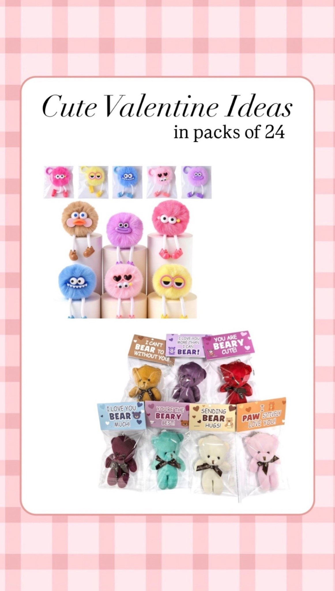 Cute valentine ideas in packs of 24 

#LTKgrwm #LTKdayinmylife #LTKValentine