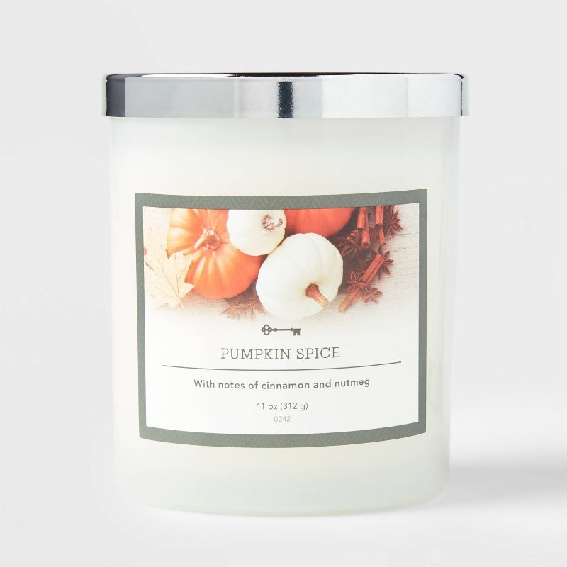 Glass Jar Pumpkin Spice Candle - Threshold™ | Target