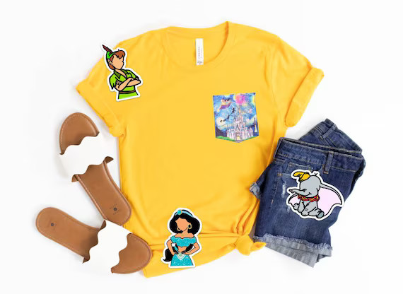 Starry Night shirt Collection - Magic Kingdom Castle by Once Upon a Tee shirt / Ready to ship / B... | Etsy (US)