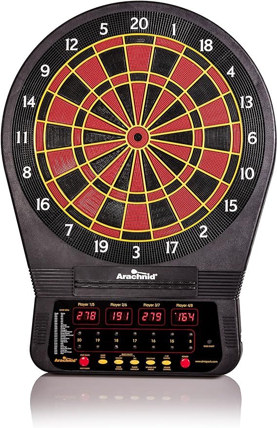 Arachnid Cricket Pro Tournament-quality Electronic Dartboard with Micro-thin Segment Dividers for... | Amazon (US)