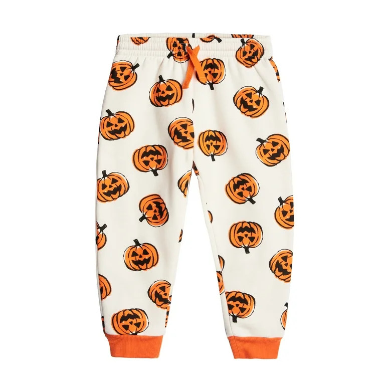Wonder Nation Toddler Boys or Girls Halloween Fleece Outfit Set, 2-Piece Set, Sizes 2T-5T | Walmart (US)