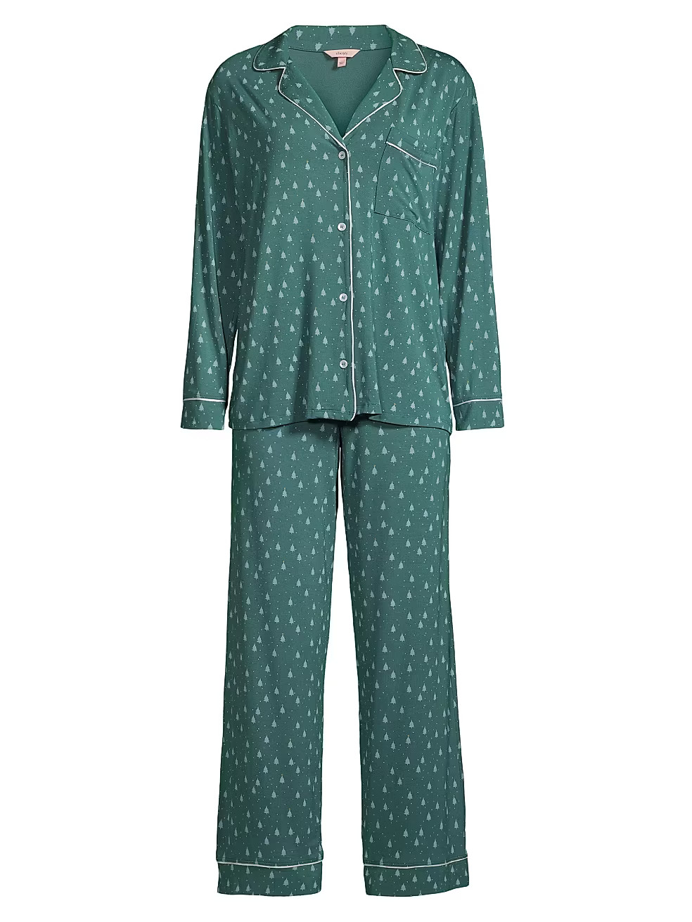 Eberjey Gisele 2-Piece Long Pajama Set | Saks Fifth Avenue