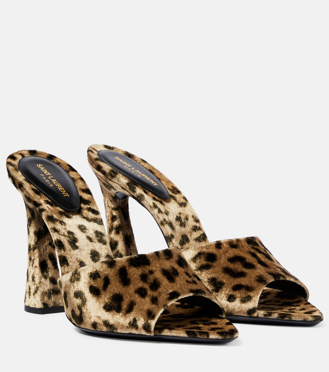 Bedruckte Pantoletten Suite 105 aus Samt | Mytheresa (DACH)