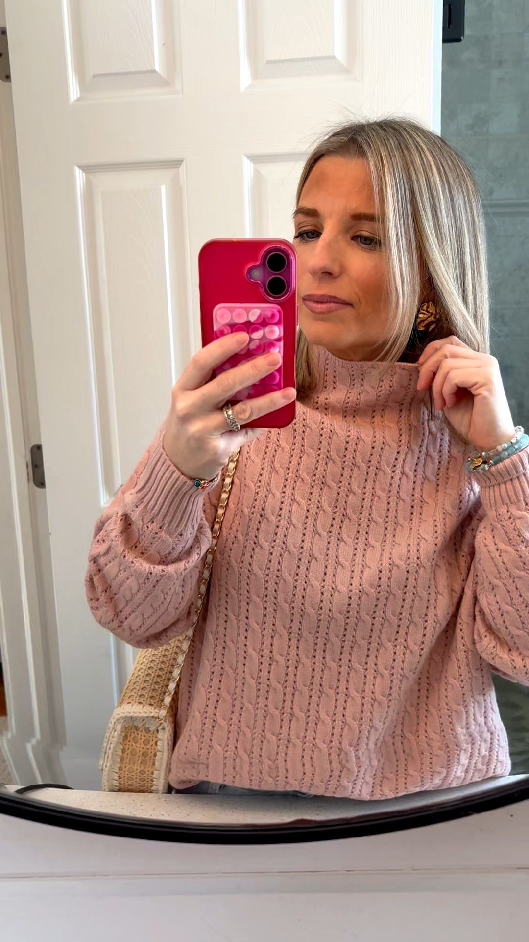 Walmart find! Feels like cashmere IMO!

#LTKPetite #LTKootd #LTKmomlife