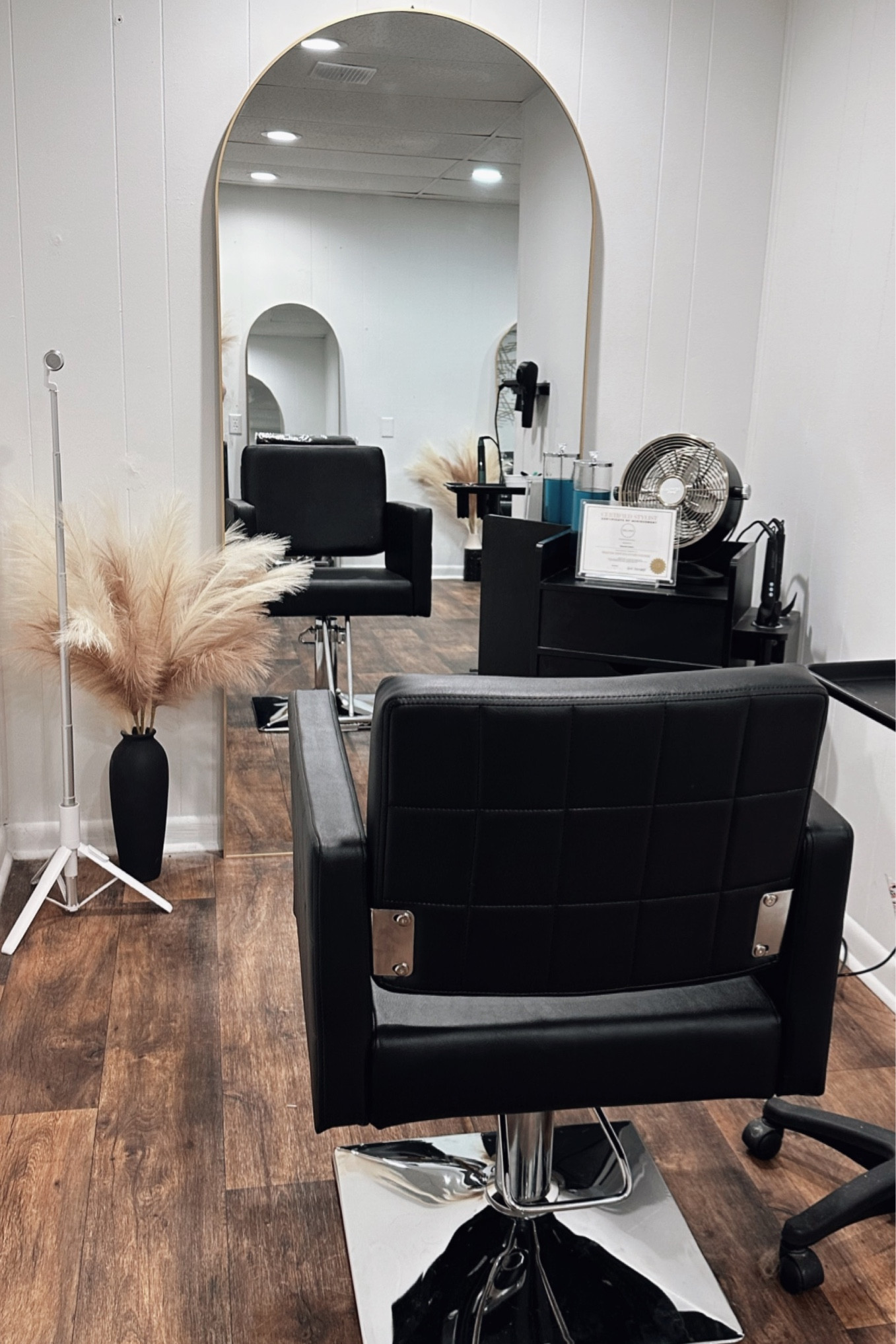 Salon station
Salon furniture 
Good mirror
Large floor length mirror 

#LTKhome #LTKHoliday 

#LTKGiftGuide
