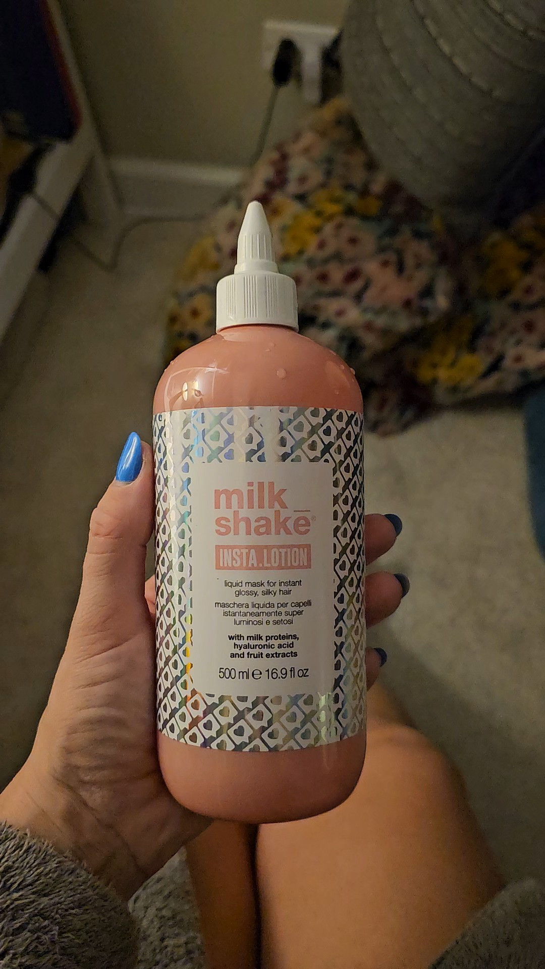 This hair lotion is giving my hair life!! The frizz has been tamed. Use once every week - don't leave in, and blow dry after using! 

#LTKBeauty