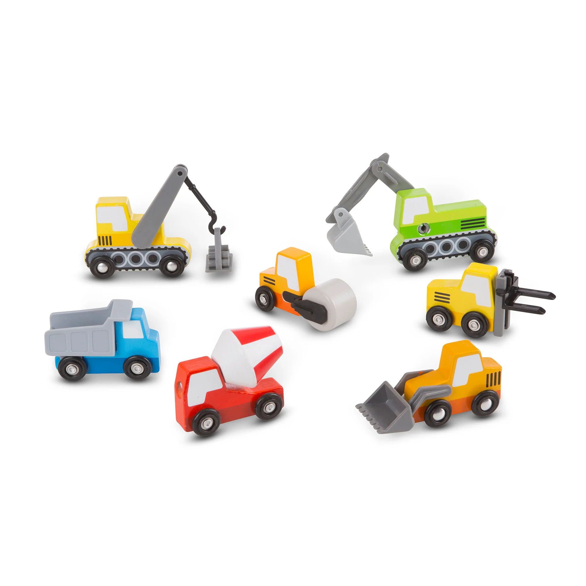 Wooden Construction Site Vehicles | Melissa and Doug