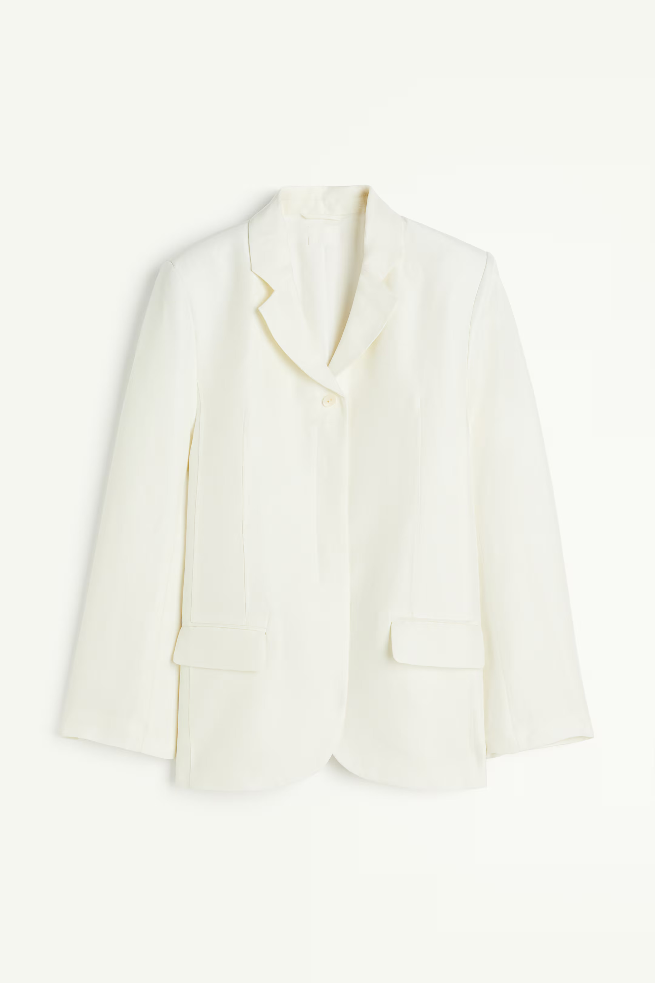 Linen-blend blazer | H&M (UK, MY, IN, SG, PH, TW, HK)