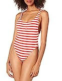 Roxy womens Hello July One Piece Swimsuit, Poppy Red Vicky Stripes 212, X-Small US | Amazon (US)