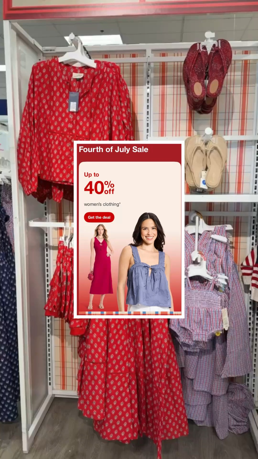 Up to 40% off @Target !! So many cute Americana summer styles & last minute Fourth of July outfits

#LTKSeasonal #LTKSaleAlert