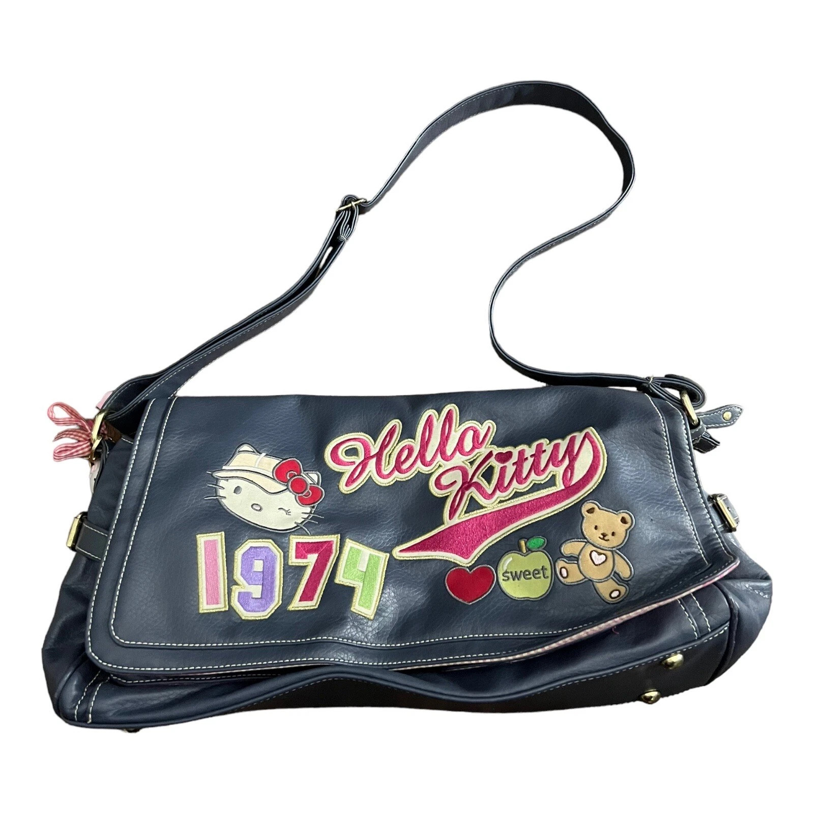 Very Rare Sanrio License And Camomilla Milano Hello Kitty Leather Bag  | eBay | eBay US