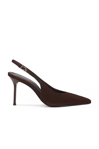 Schutz Alicia Sling Pump in Root Brown from Revolve.com | Revolve Clothing (Global)