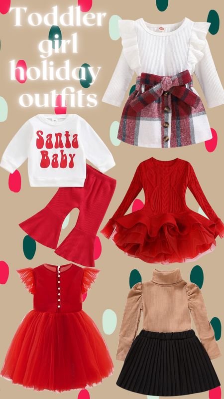 Toddler girl holiday outfit ideas from Amazon 

#LTKkids #LTKHoliday #LTKSeasonal
