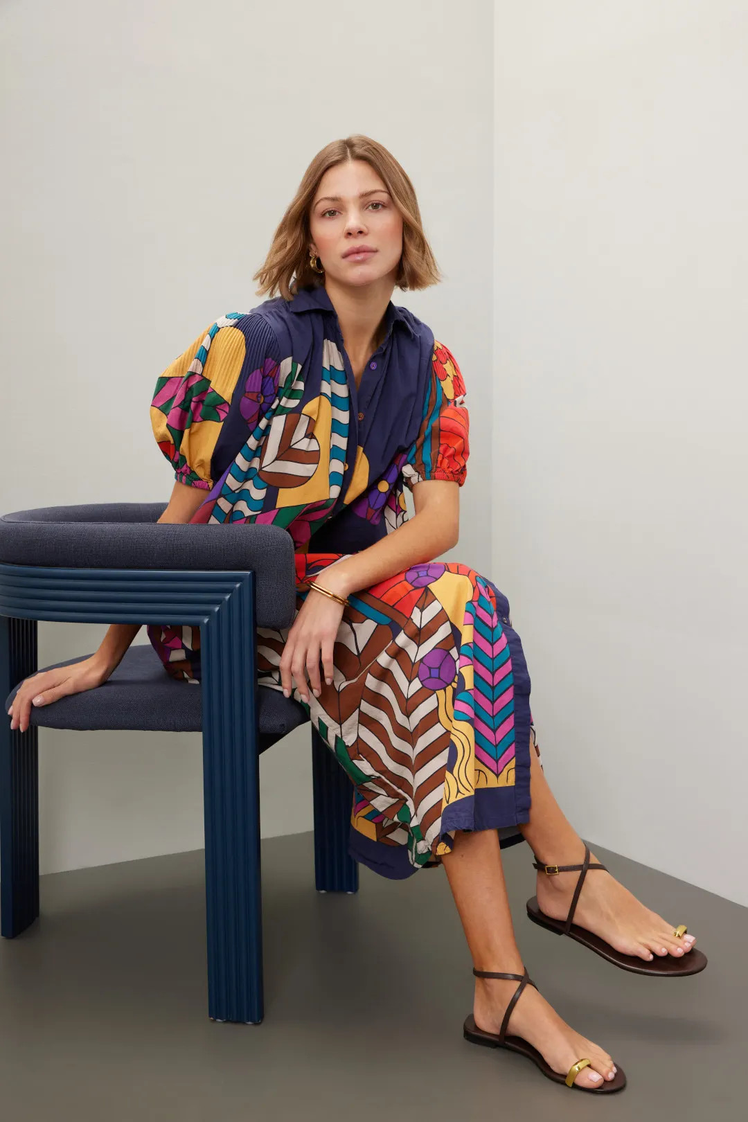 Valerie Pleated Kaftan | Rent the Runway