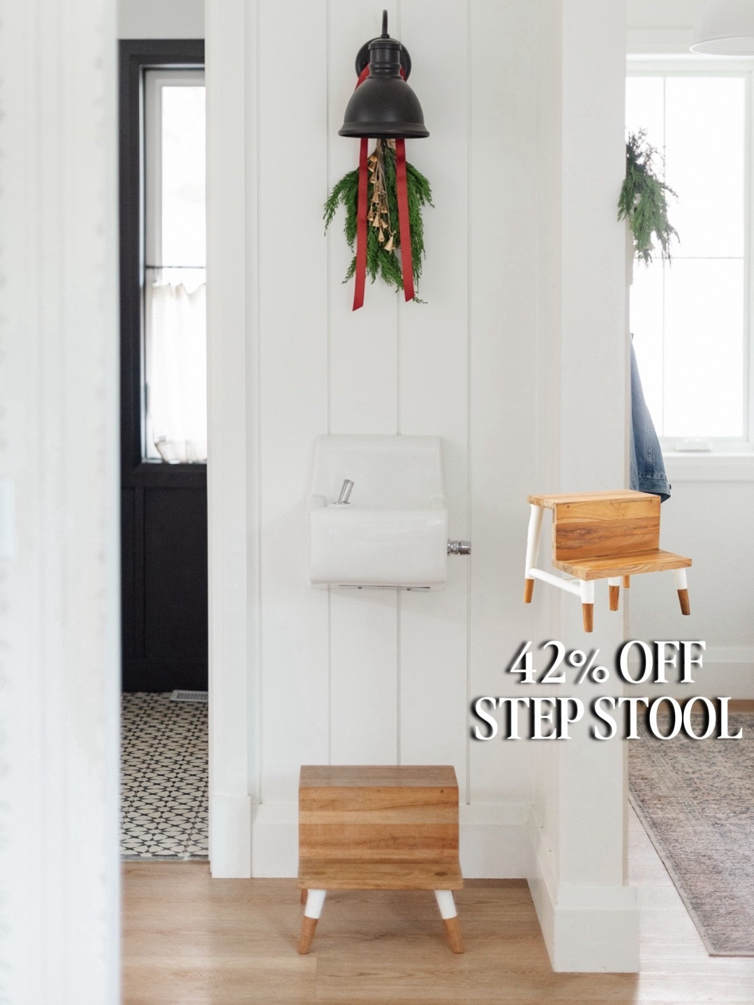 The cutest step stool we use all over our house. This only goes on sale for Black Friday so grab it now! 

Stepstool, Serena and Lily, kitchen, best seller, most loved, family, mom, Kids ❤️, bathroom, must have

#LTKCyberWeek 

#LTKmomlife #LTKHome