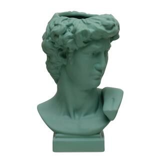 10'' Turquoise Stoneware Bust Vase | Michaels Stores