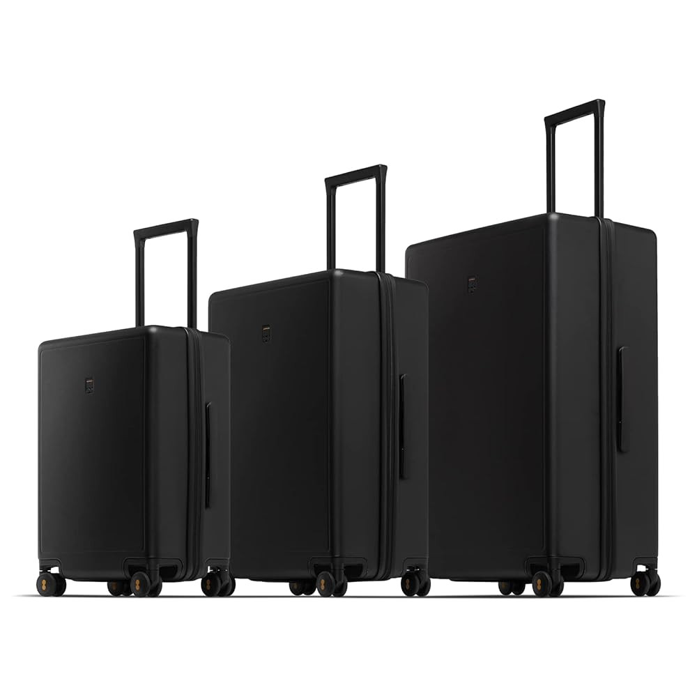 LEVEL8 Luggage Sets 3 Piece, 20 Inch Carry on, 24&28 Checked Hardshell Suitcases Set, Lightweight... | Amazon (US)
