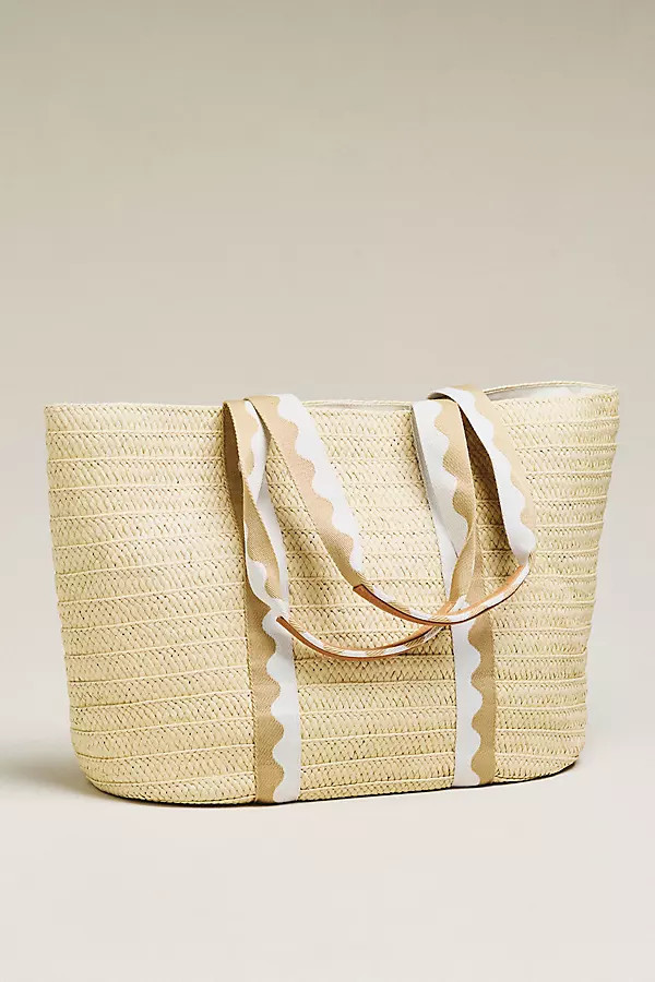 Marbella Straw Tote | Anthropologie (US)