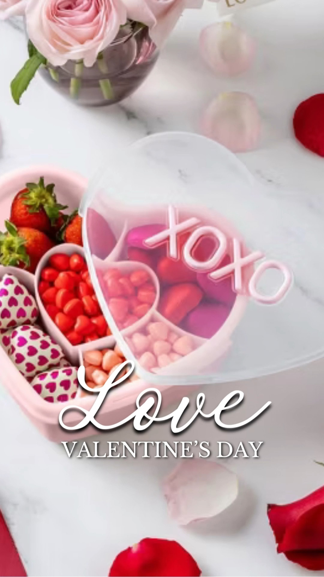 Valentine’s Day snackle box ❤️ love these perfect-for-gifting heart shaped containers! So cute! 🥰

Target 
Target Valentine’s Day 
Valentine’s Day gift 
Valentine’s Day gift ideas 
Valentine’s Day snackle box 



#LTKGiftGuide #LTKHome #LTKmomlife